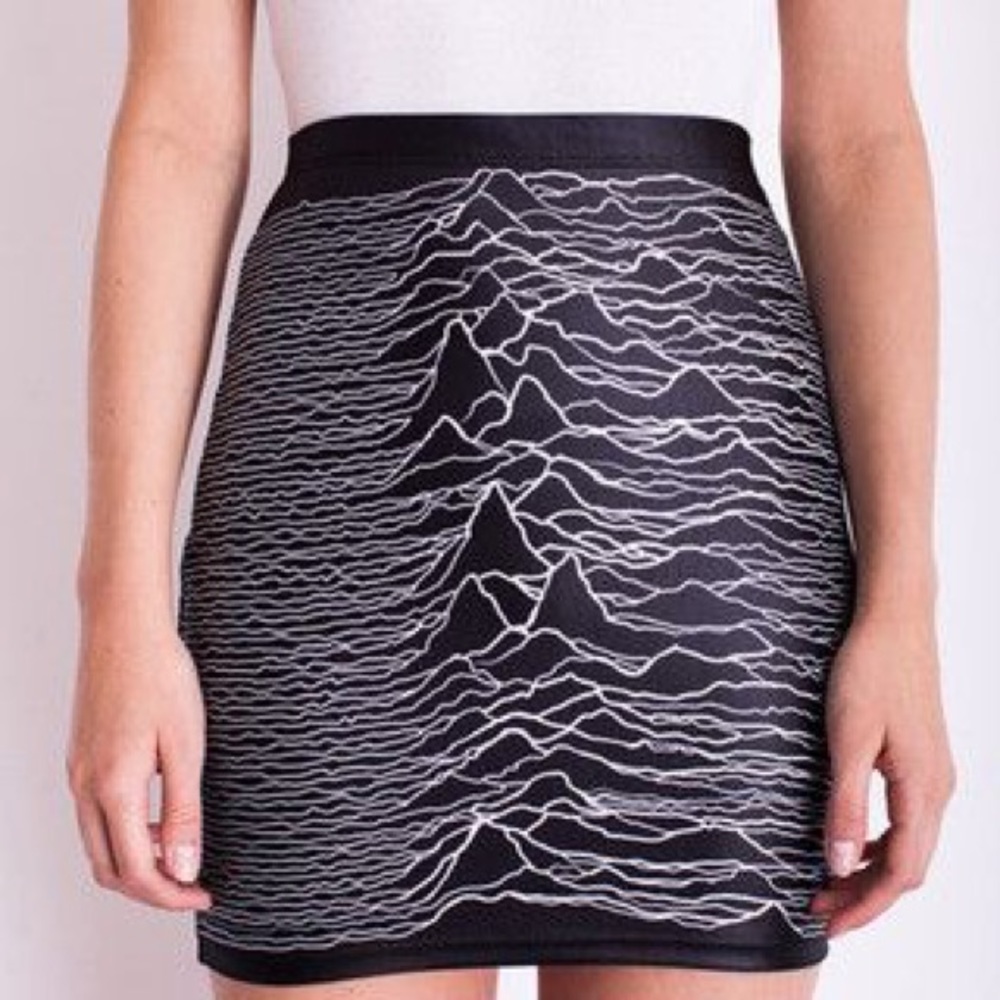 Joy Division electric ombré mini skirt XS - Picture 7 of 7